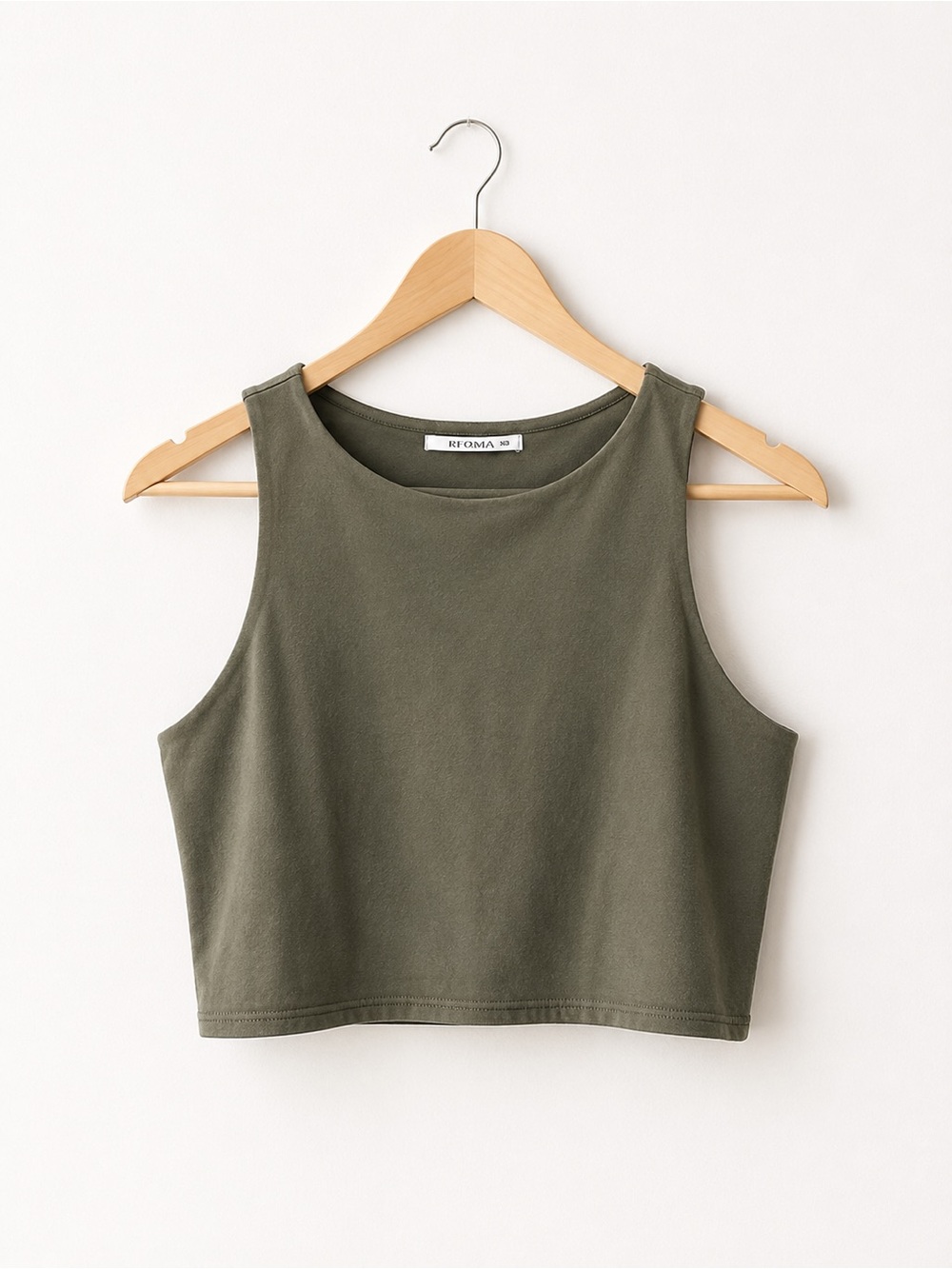🔵 2 for $14 | REORIA | Sleeveless High Neck Crop | Size XL | Athletic